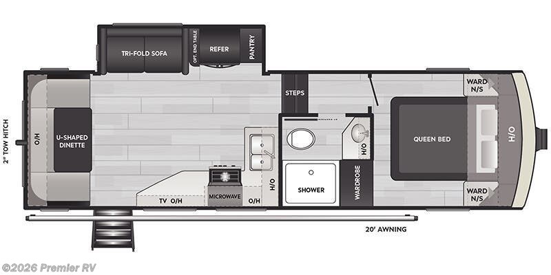 2025 Keystone Arcadia Select 25SRD - New Fifth Wheel For Sale by Premier RV  in Blue Grass, Iowa