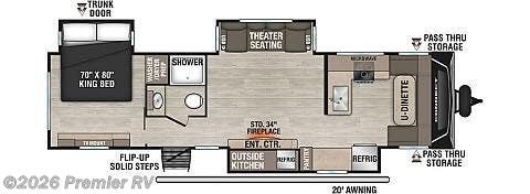 2025 Connect C323MKK by K-Z from Premier RV  in Blue Grass, Iowa