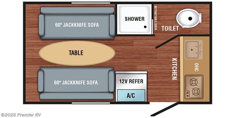 2022 Bushwhacker Plus 15DS by Braxton Creek from Premier RV  in Blue Grass, Iowa