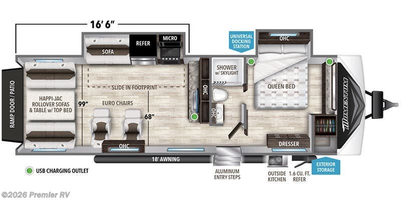 2022 Momentum G-Class 28G by Grand Design from Premier RV  in Blue Grass, Iowa