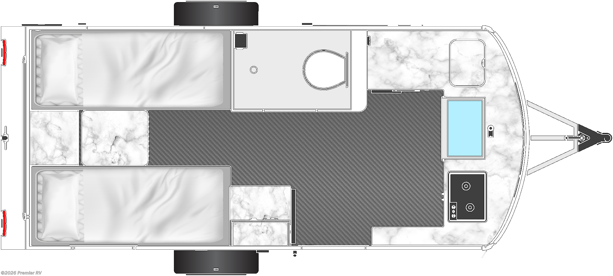 2025 inTech Sol ECLIPSE SE7x13 - New Travel Trailer For Sale by Premier RV  in Blue Grass, Iowa