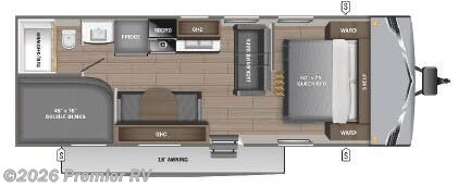 2026 Colt 26DB by Highland Ridge from Premier RV  in Blue Grass, Iowa