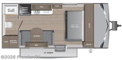 2026 Colt LIMITED 17QB by Highland Ridge from Premier RV  in Blue Grass, Iowa