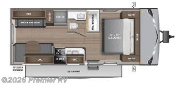 2026 Highland Ridge Colt 21QB - New Travel Trailer For Sale by Premier RV  in Blue Grass, Iowa