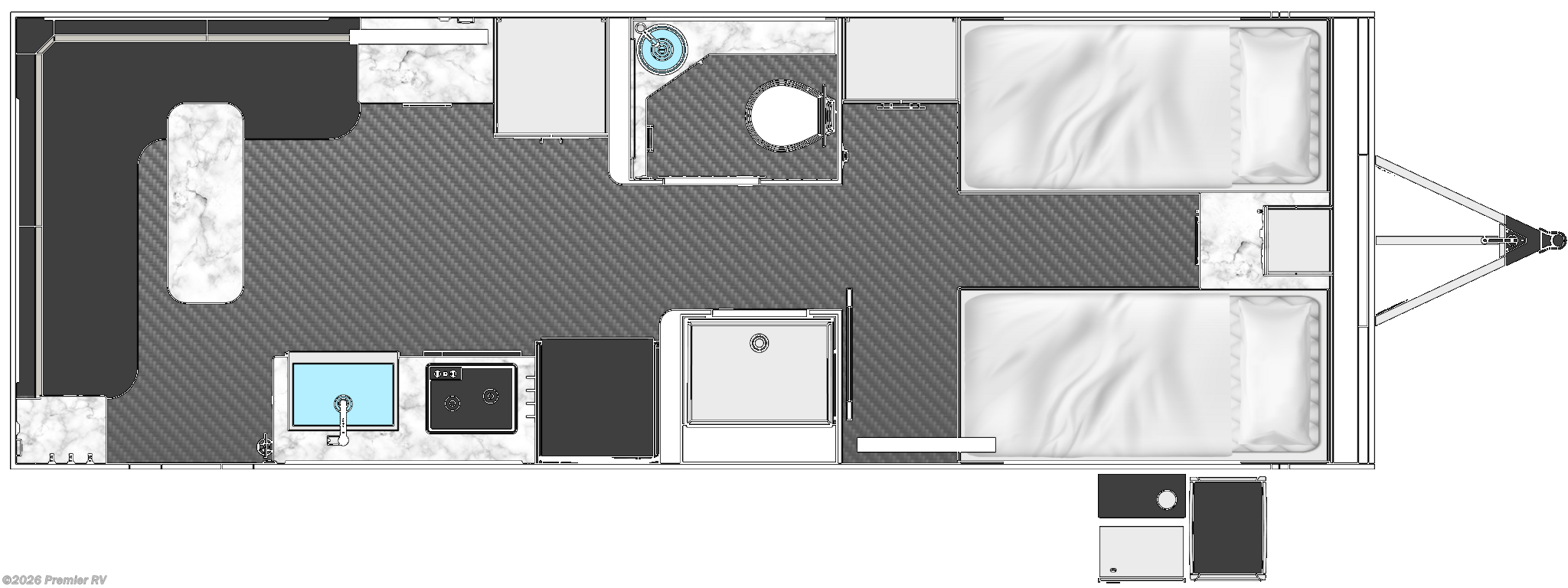 2025 inTech OVR NAVIGATE - Used Travel Trailer For Sale by Premier RV  in Blue Grass, Iowa
