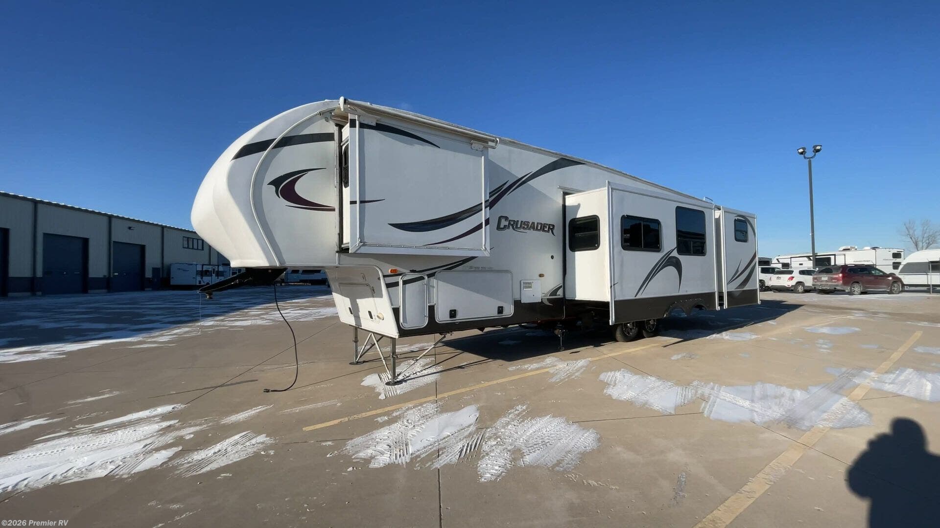 Used 2013 Prime Time Crusader 355BHQ available in Blue Grass, Iowa