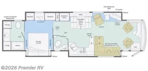 2012 Itasca Ellipse 42QD - Used Class A For Sale by Premier RV  in Blue Grass, Iowa
