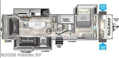 2023 Forest River Salem Hemisphere 308RL - Used Travel Trailer For Sale by Premier RV  in Blue Grass, Iowa