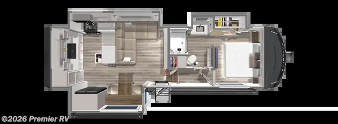 2026 Brinkley RV Model Z 2700 - New Fifth Wheel For Sale by Premier RV  in Blue Grass, Iowa