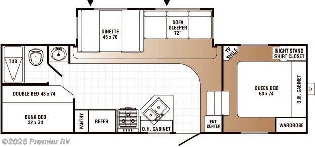 2009 Palomino Puma 295BHSS - Used Fifth Wheel For Sale by Premier RV  in Blue Grass, Iowa