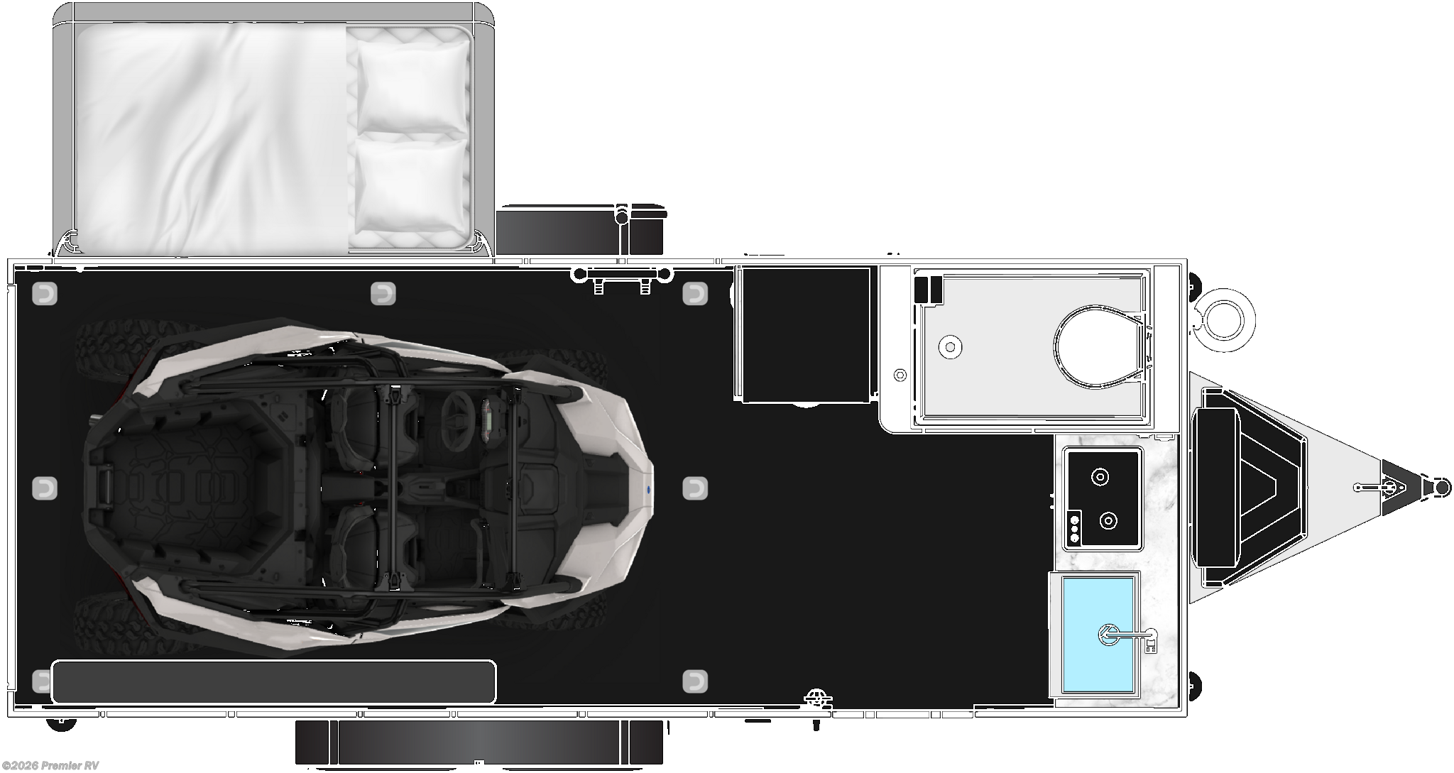 2026 inTech Flyer FORGE FF7X18.5 - New Toy Hauler For Sale by Premier RV  in Blue Grass, Iowa