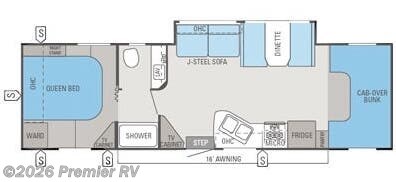 2014 Jayco Greyhawk 31DS - Used Class C For Sale by Premier RV  in Blue Grass, Iowa