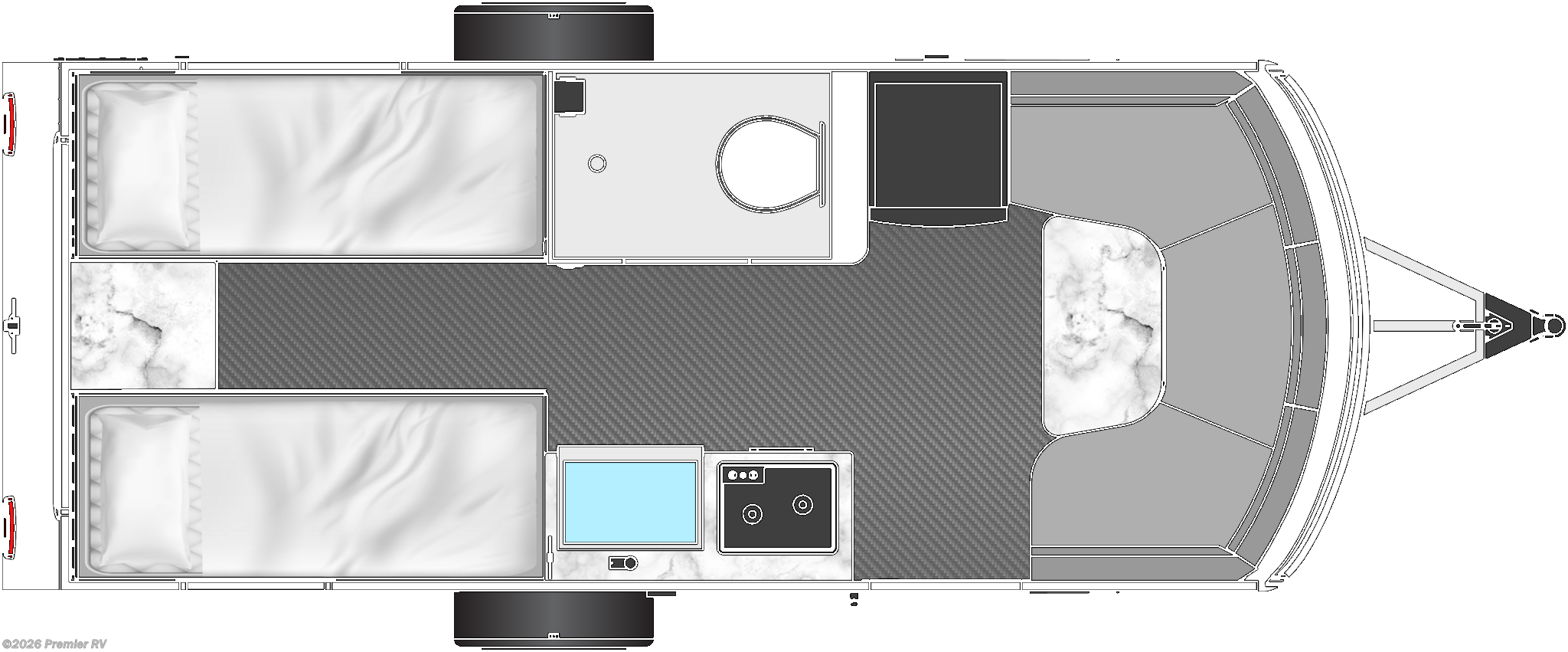 2026 inTech Sol DUSK S7X14.5 - New Travel Trailer For Sale by Premier RV  in Blue Grass, Iowa