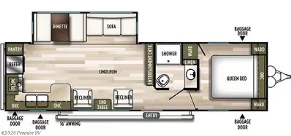 2019 Forest River Salem 27RKS - Used Travel Trailer For Sale by Premier RV  in Blue Grass, Iowa