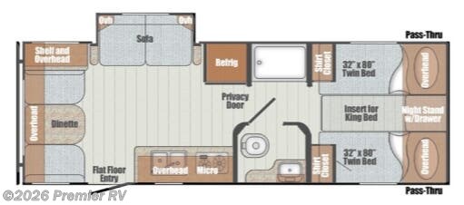 2024 Gulf Stream Vintage Cruiser 23TWS - Used Travel Trailer For Sale by Premier RV  in Blue Grass, Iowa