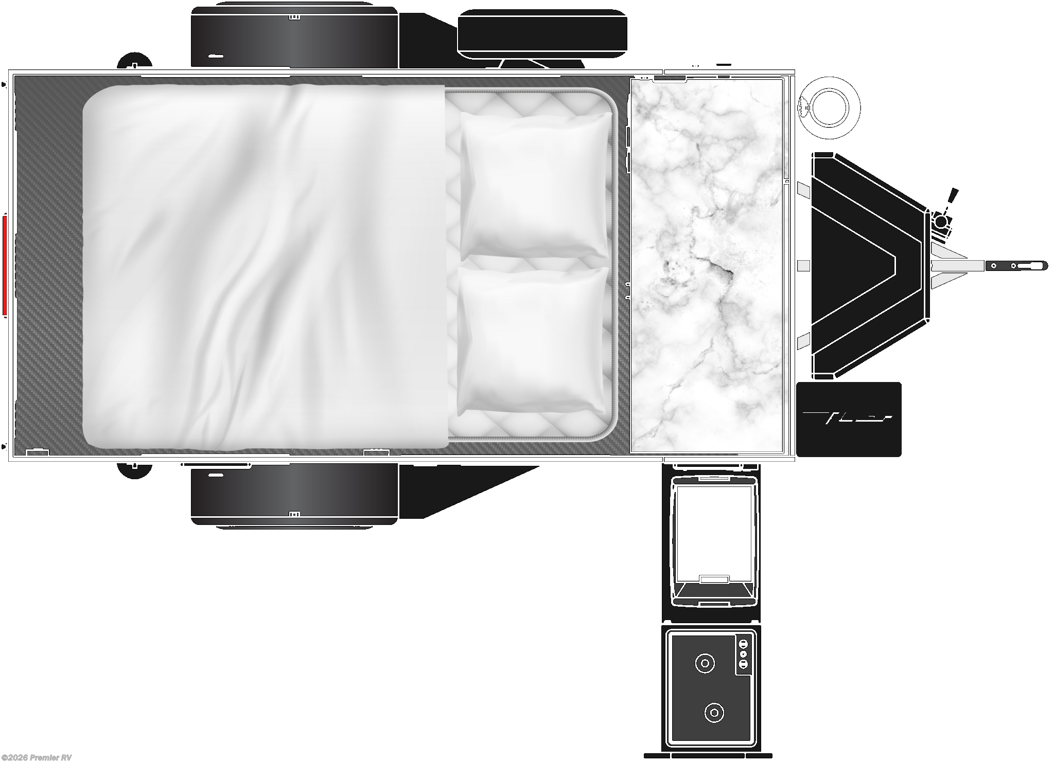 2027 inTech Flyer PURSUE FP5X10.5 - New Travel Trailer For Sale by Premier RV  in Blue Grass, Iowa