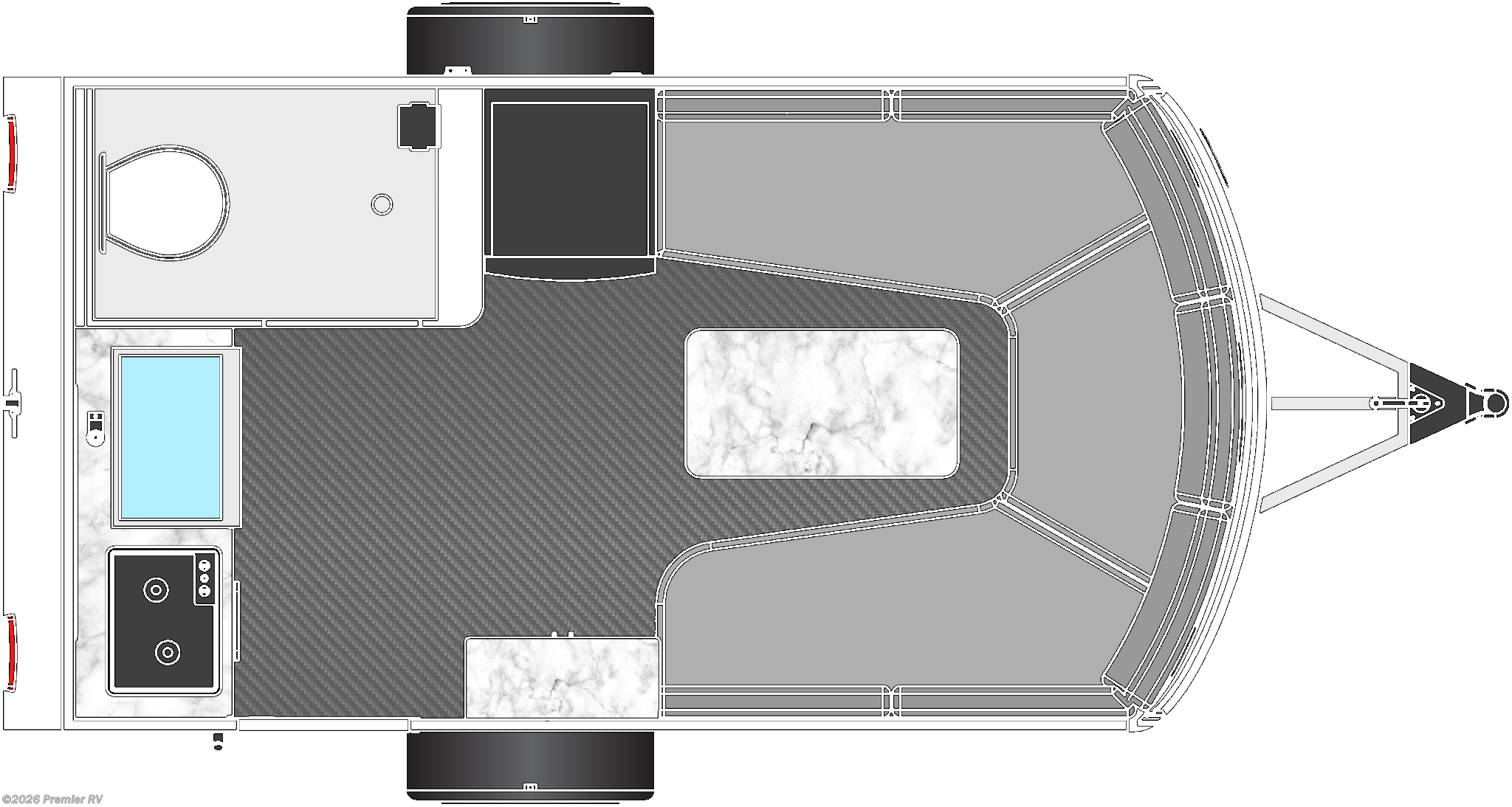 2027 inTech Sol DAWN S7X10.5 - New Travel Trailer For Sale by Premier RV  in Blue Grass, Iowa