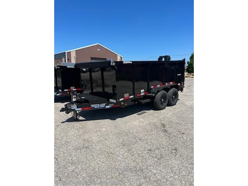New 2025 Top Hat 83 X 16 14000# 48&quot; TALL SIDE DUMP TRAILER available in De Pere, Wisconsin