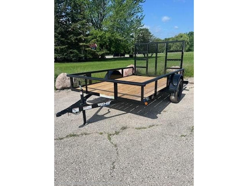 New 2025 Top Hat Medium Pipe Utility 6.5 X 10 PIPE TOP UTILITY TRAILER/RAMP available in Fond du Lac, Wisconsin