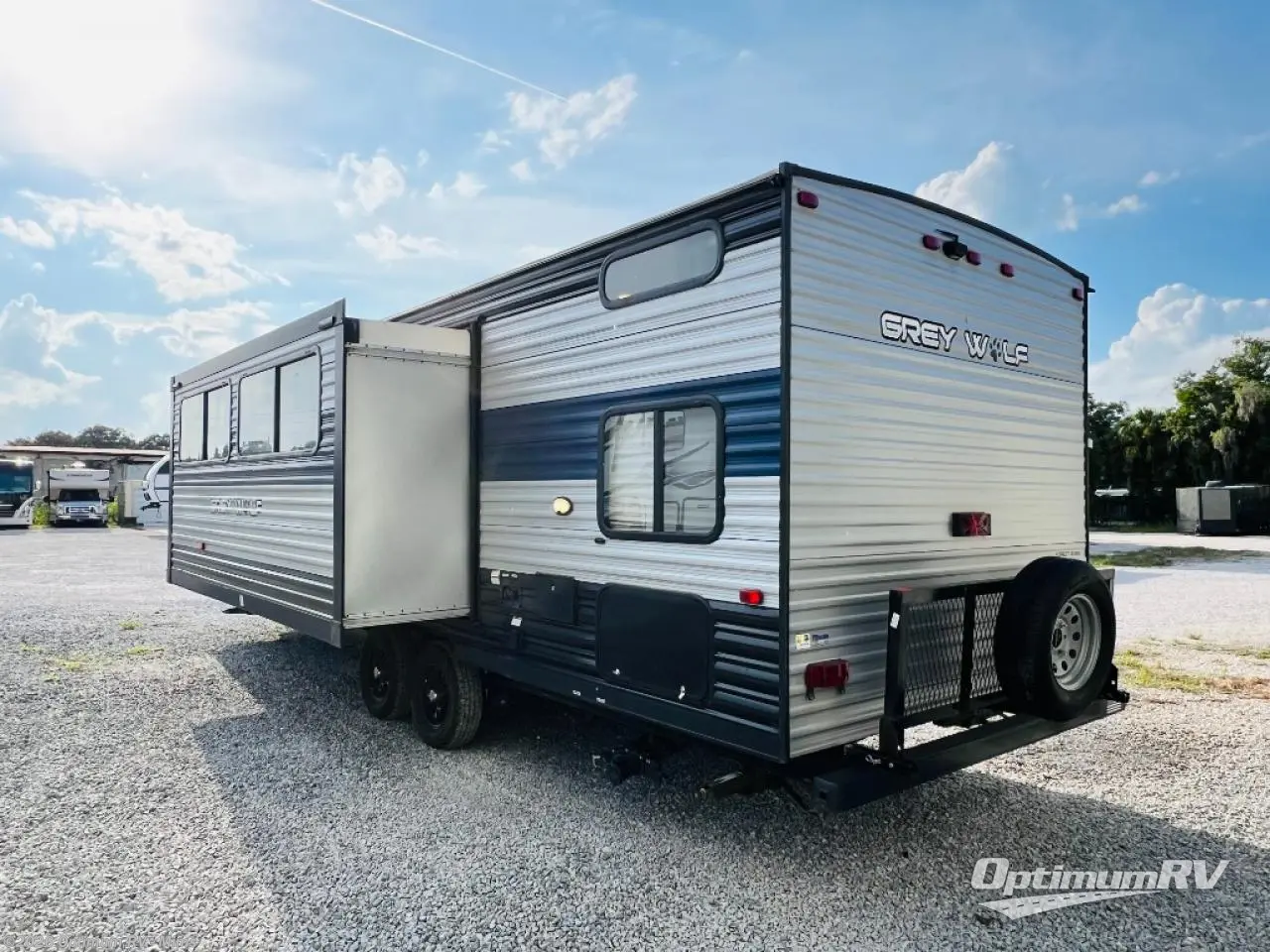 2022 Forest River Cherokee Grey Wolf 26DBH - Used Travel Trailer For Sale by Optimum RV - Mims in Mims, Florida features Awning, Slideout