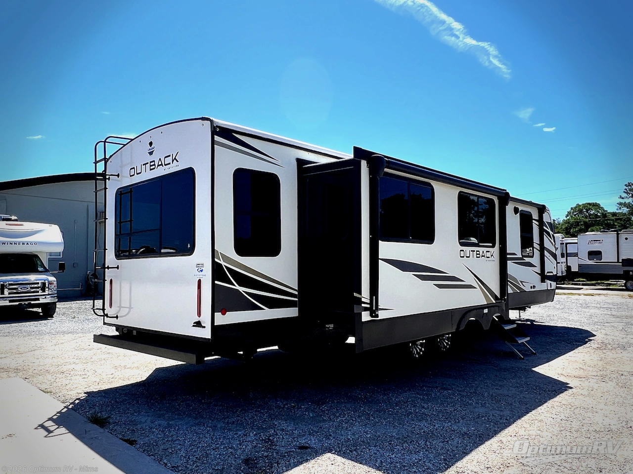 2021 Keystone Outback 328RL - Used Travel Trailer For Sale by Optimum RV - Mims in Mims, Florida features Slideout, Awning