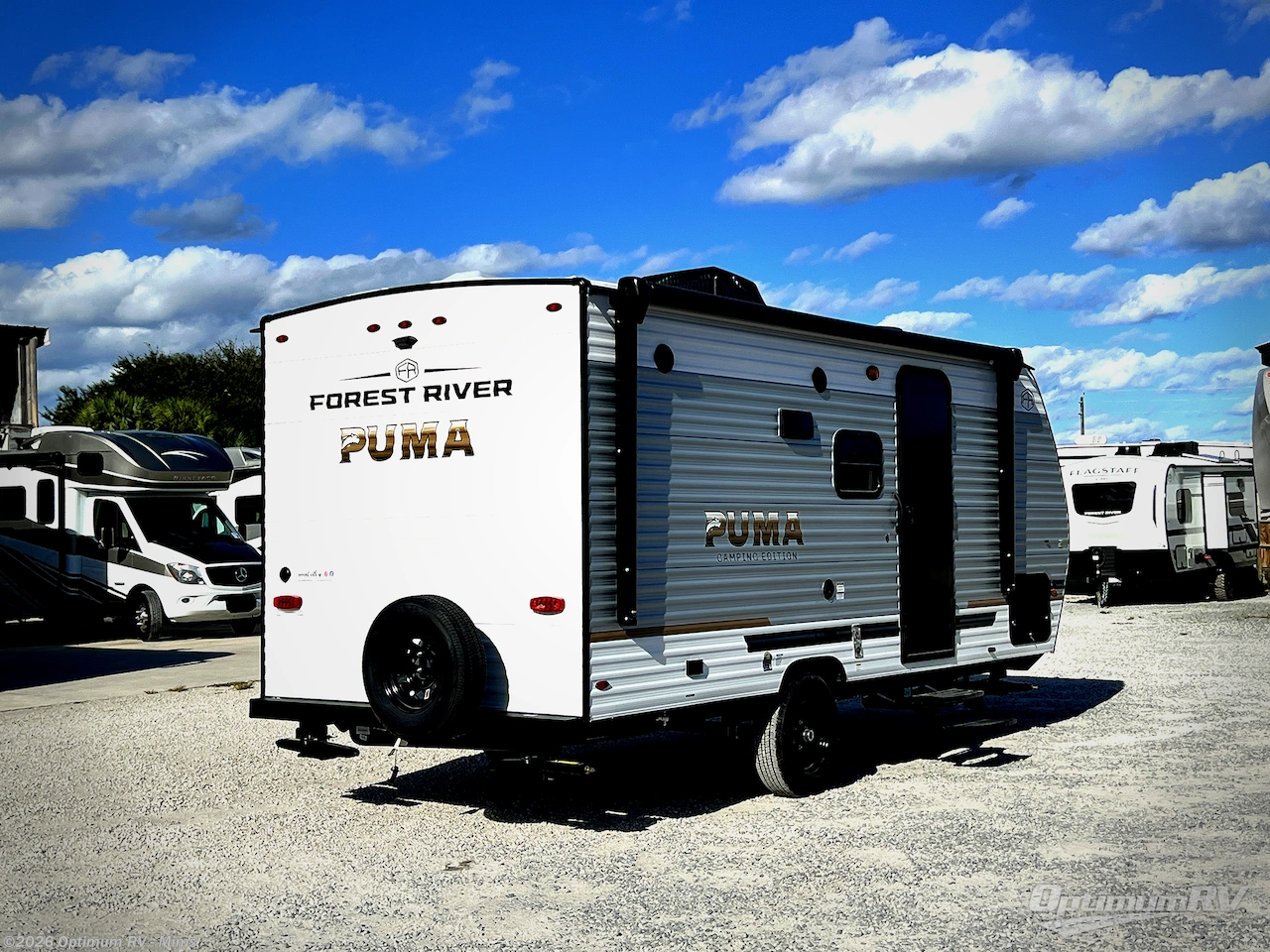 2026 Forest River Puma Camping Edition 16DSCE - New Travel Trailer For Sale by Optimum RV - Mims in Mims, Florida features Slideout, Awning