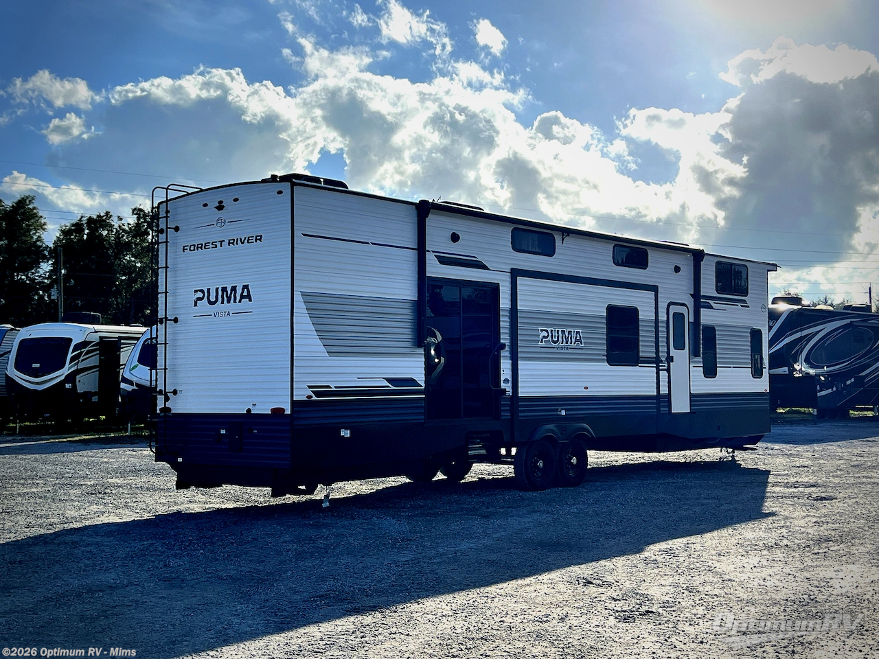 2026 Forest River Puma Vista 420LFT - New Destination Trailer For Sale by Optimum RV - Mims in Mims, Florida features Slideout, Awning