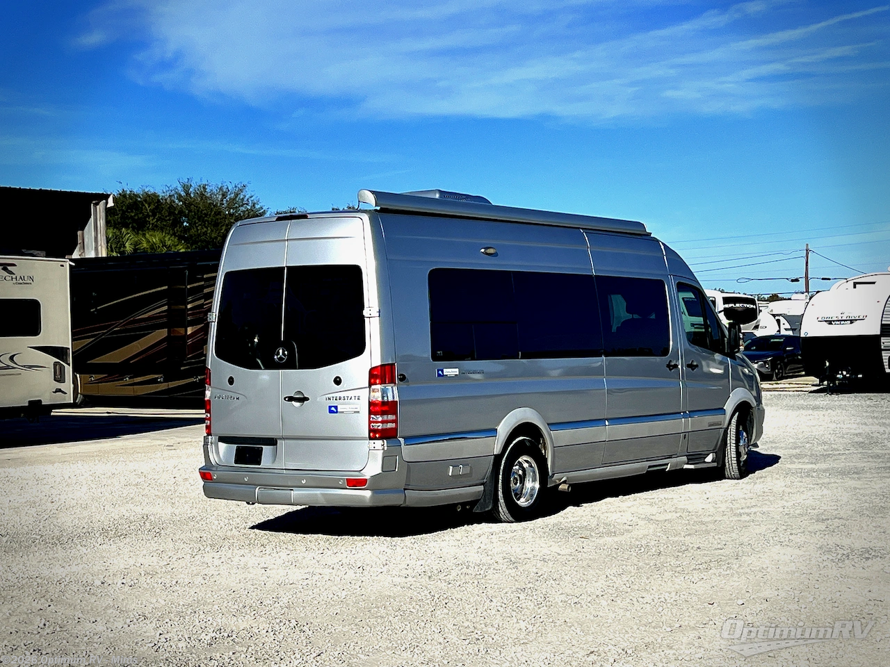 2018 Airstream Tommy Bahama Interstate Lounge - Used Class B For Sale by Optimum RV - Mims in Mims, Florida features Awning