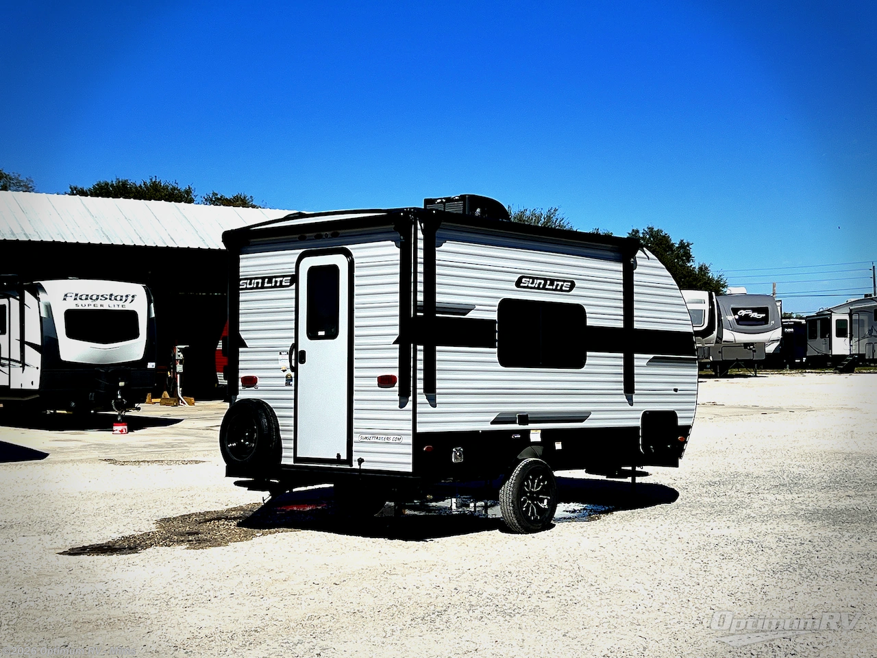 2026 Sunset Park RV Sun Lite 16BH - New Travel Trailer For Sale by Optimum RV - Mims in Mims, Florida features Awning