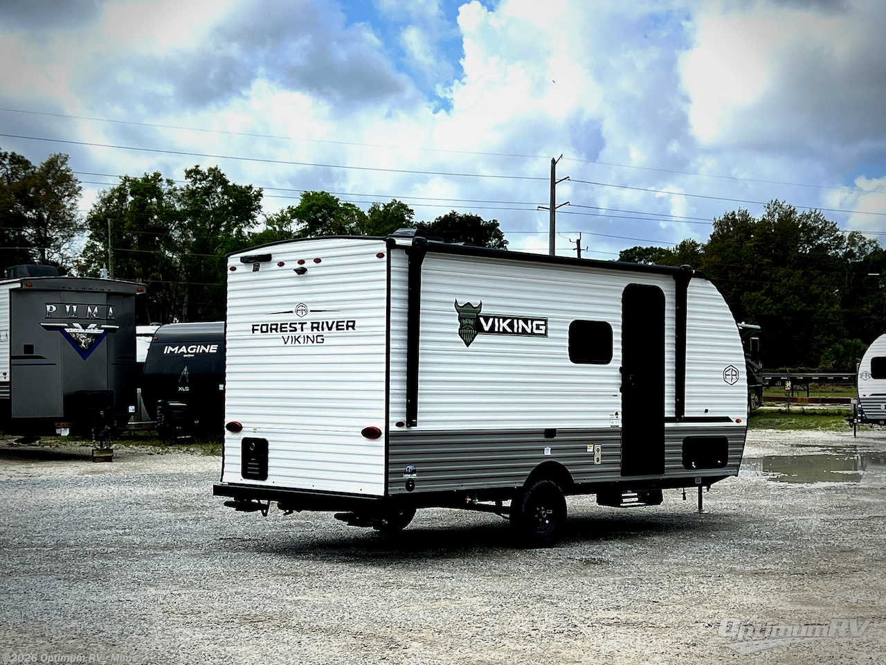 2026 Forest River Viking 3K Series 17BHX - New Travel Trailer For Sale by Optimum RV - Mims in Mims, Florida features Awning