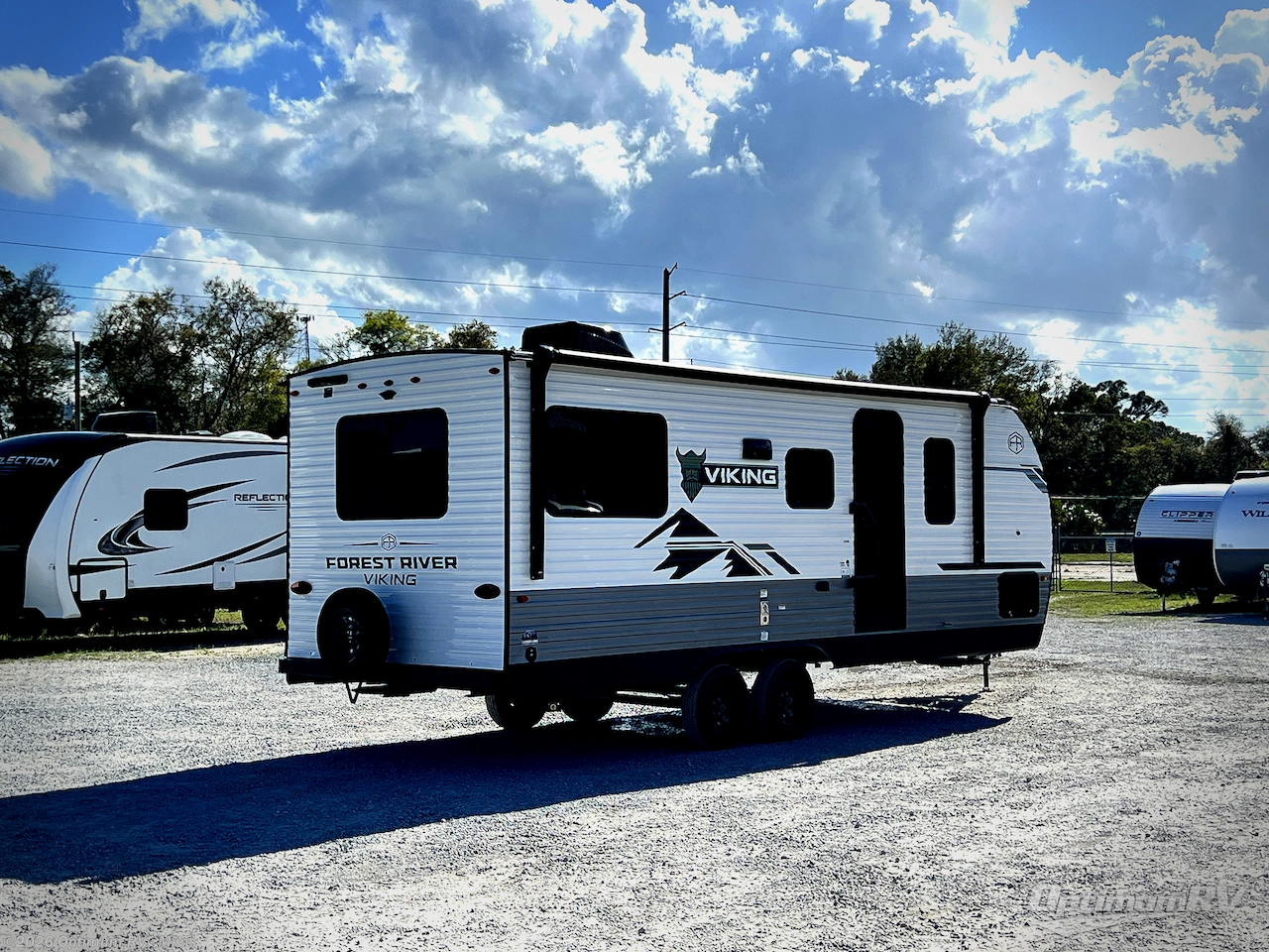 2026 Forest River Viking 5K Series 242MK - New Travel Trailer For Sale by Optimum RV - Mims in Mims, Florida features Awning