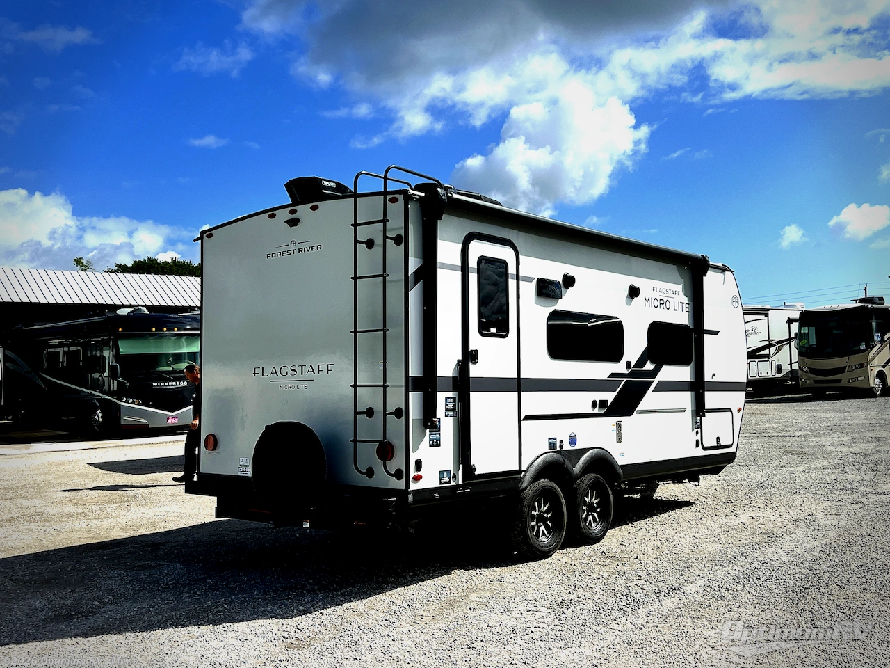 2026 Forest River Flagstaff Micro Lite 21FBRS - New Travel Trailer For Sale by Optimum RV - Mims in Mims, Florida features Slideout, Awning