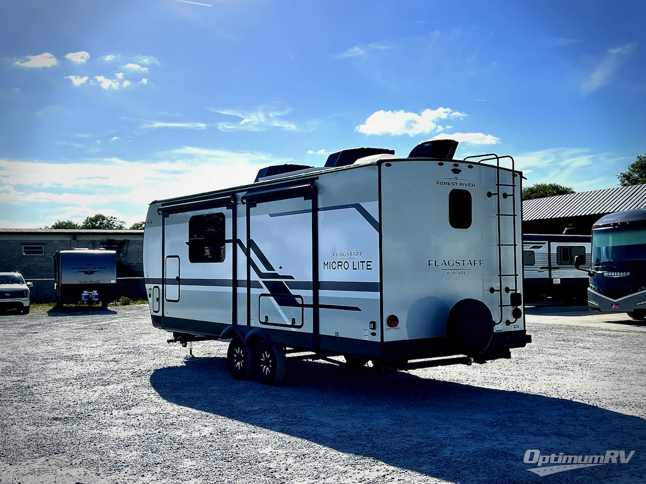2026 Flagstaff Micro Lite 25MBR by Forest River from Optimum RV - Mims in Mims, Florida