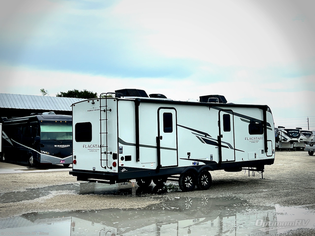 2026 Forest River Flagstaff Super Lite 26FKBS - New Travel Trailer For Sale by Optimum RV - Mims in Mims, Florida features Slideout, Awning
