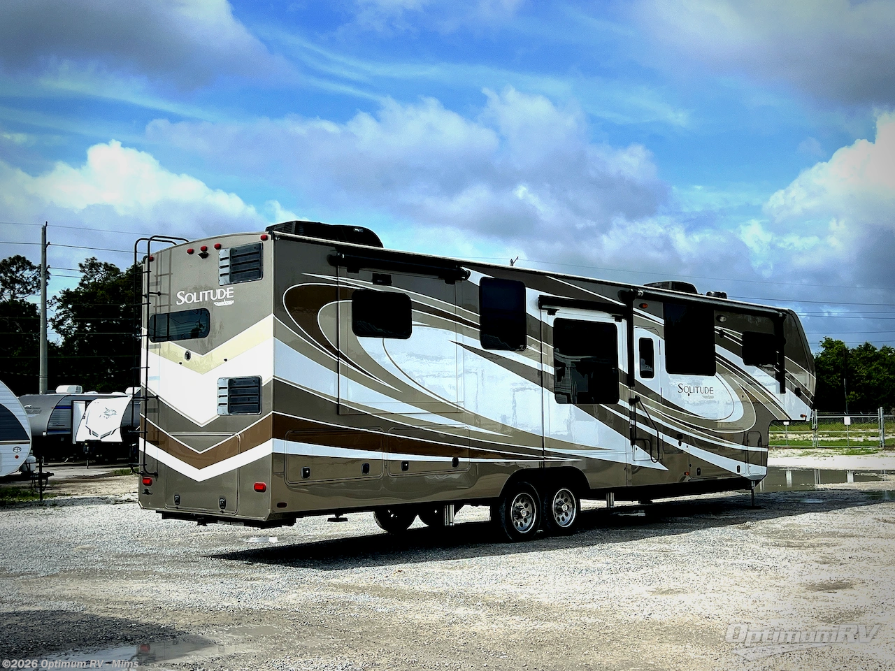 2020 Grand Design Solitude 390RK - Used Fifth Wheel For Sale by Optimum RV - Mims in Mims, Florida features Slideout, Awning