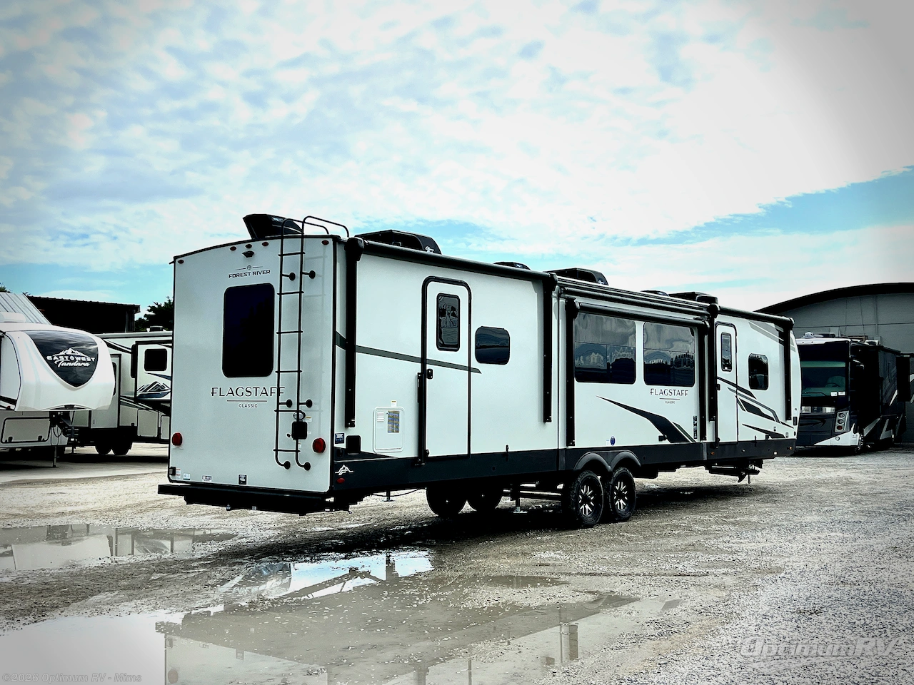 2026 Forest River Flagstaff Classic 842DB - New Travel Trailer For Sale by Optimum RV - Mims in Mims, Florida features Awning, Slideout