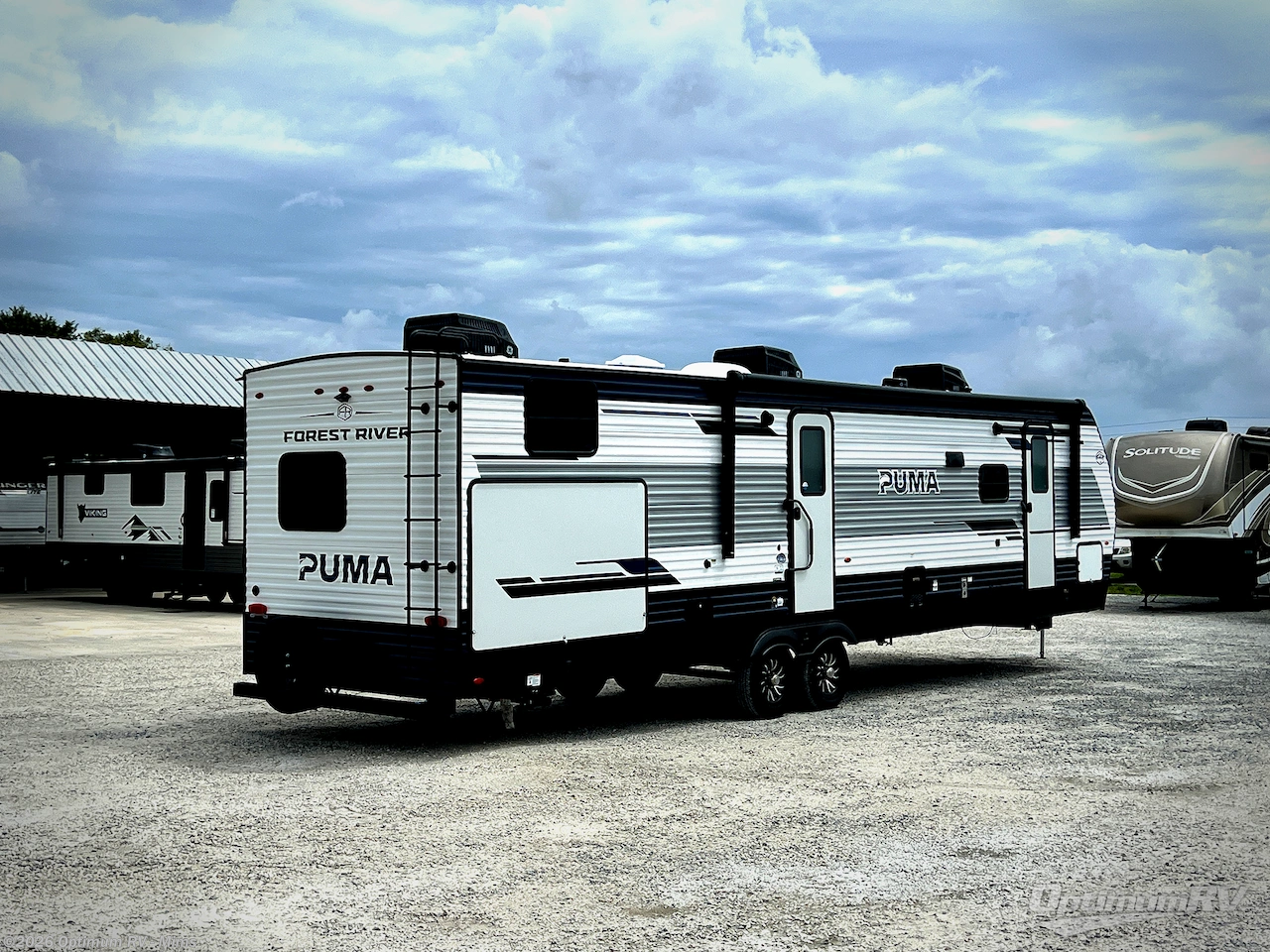 2027 Forest River Puma 31QBBH - New Travel Trailer For Sale by Optimum RV - Mims in Mims, Florida features Awning, Slideout