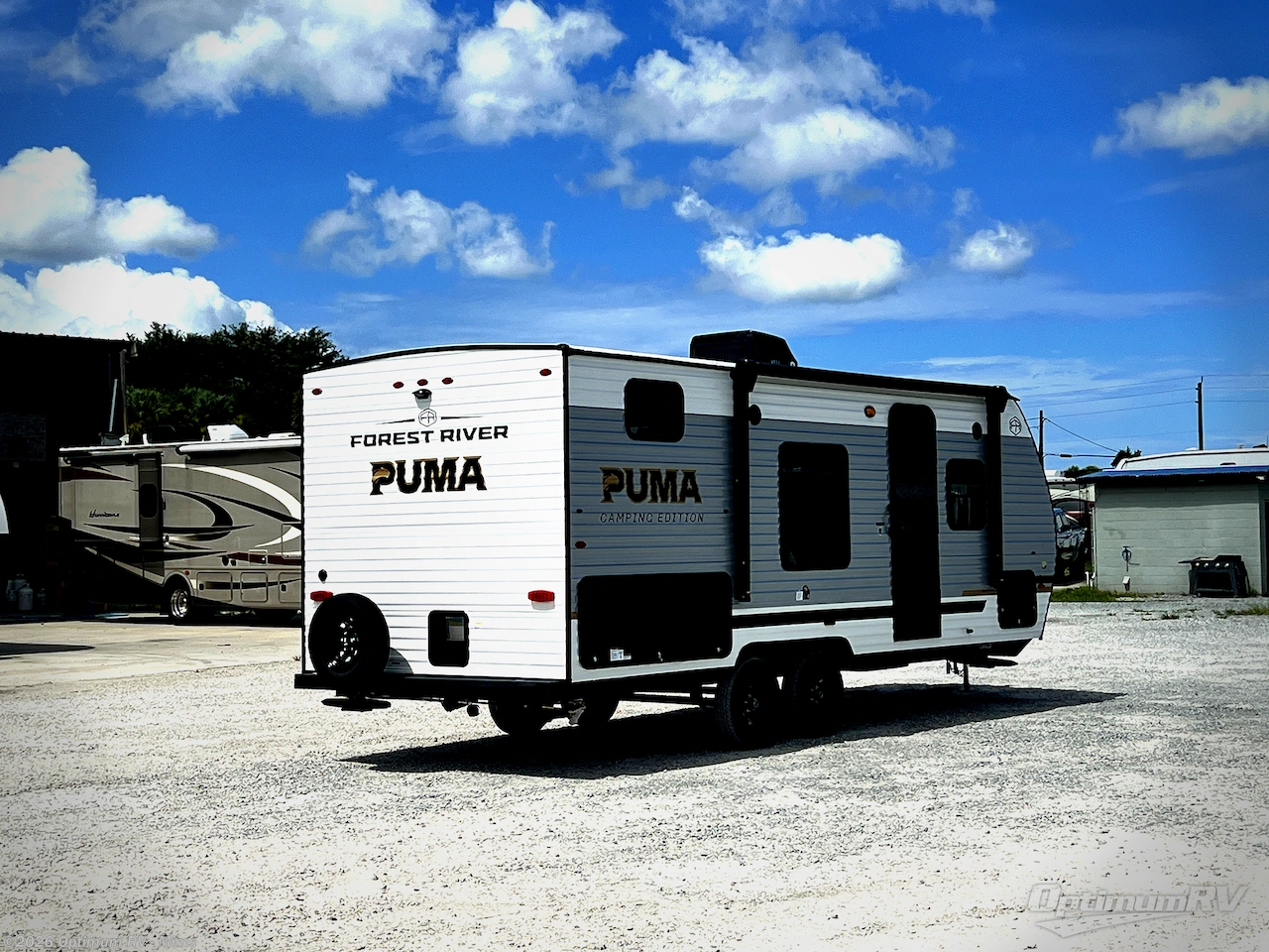 2027 Forest River Puma Camping Edition 20BHCE - New Travel Trailer For Sale by Optimum RV - Mims in Mims, Florida features Awning