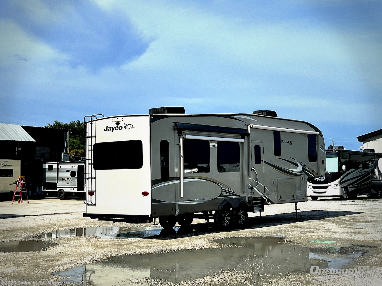 2019 Jayco Eagle 321RSTS - Used Fifth Wheel For Sale by Optimum RV - Mims in Mims, Florida features Slideout, Awning