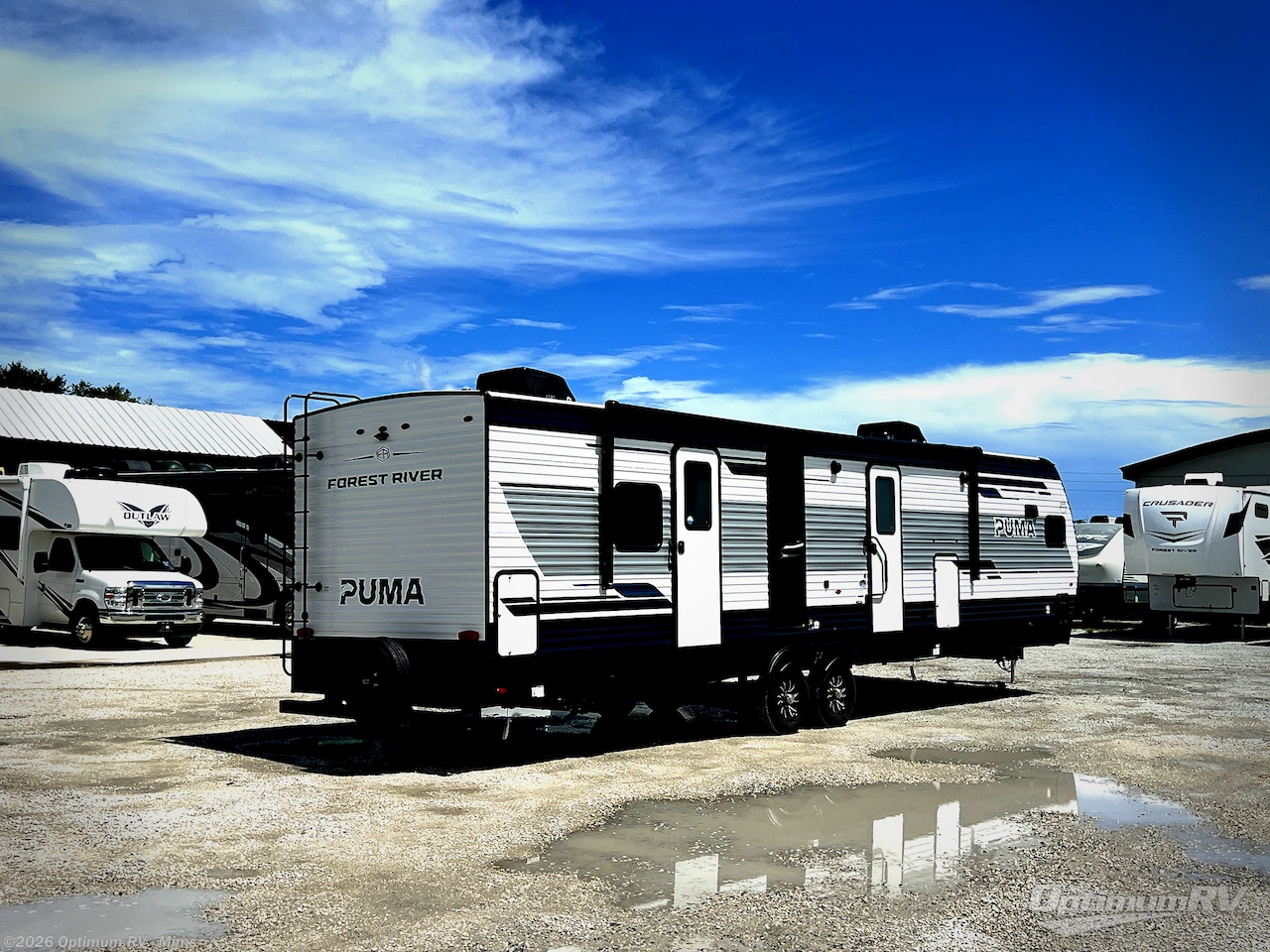 2027 Forest River Puma 31FKRK - New Travel Trailer For Sale by Optimum RV - Mims in Mims, Florida features Awning, Slideout