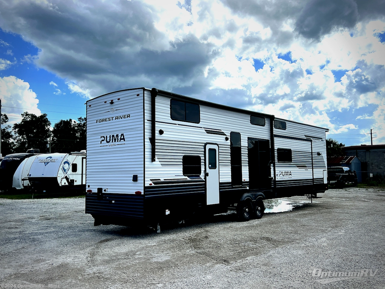2027 Forest River Puma Vista 403LFT - New Destination Trailer For Sale by Optimum RV - Mims in Mims, Florida features Slideout, Awning
