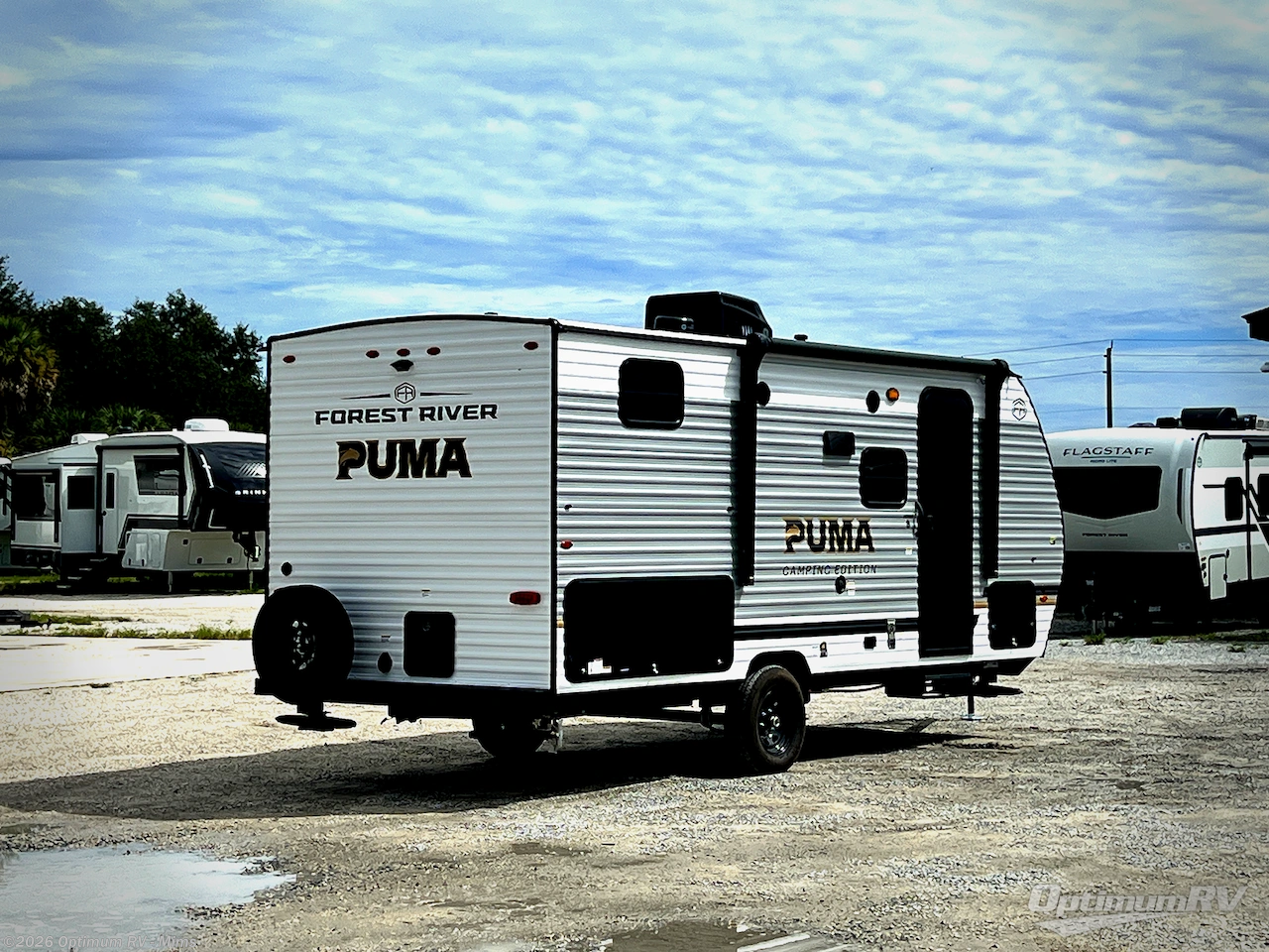 2027 Forest River Puma Camping Edition 18BHCE - New Travel Trailer For Sale by Optimum RV - Mims in Mims, Florida features Awning, Slideout