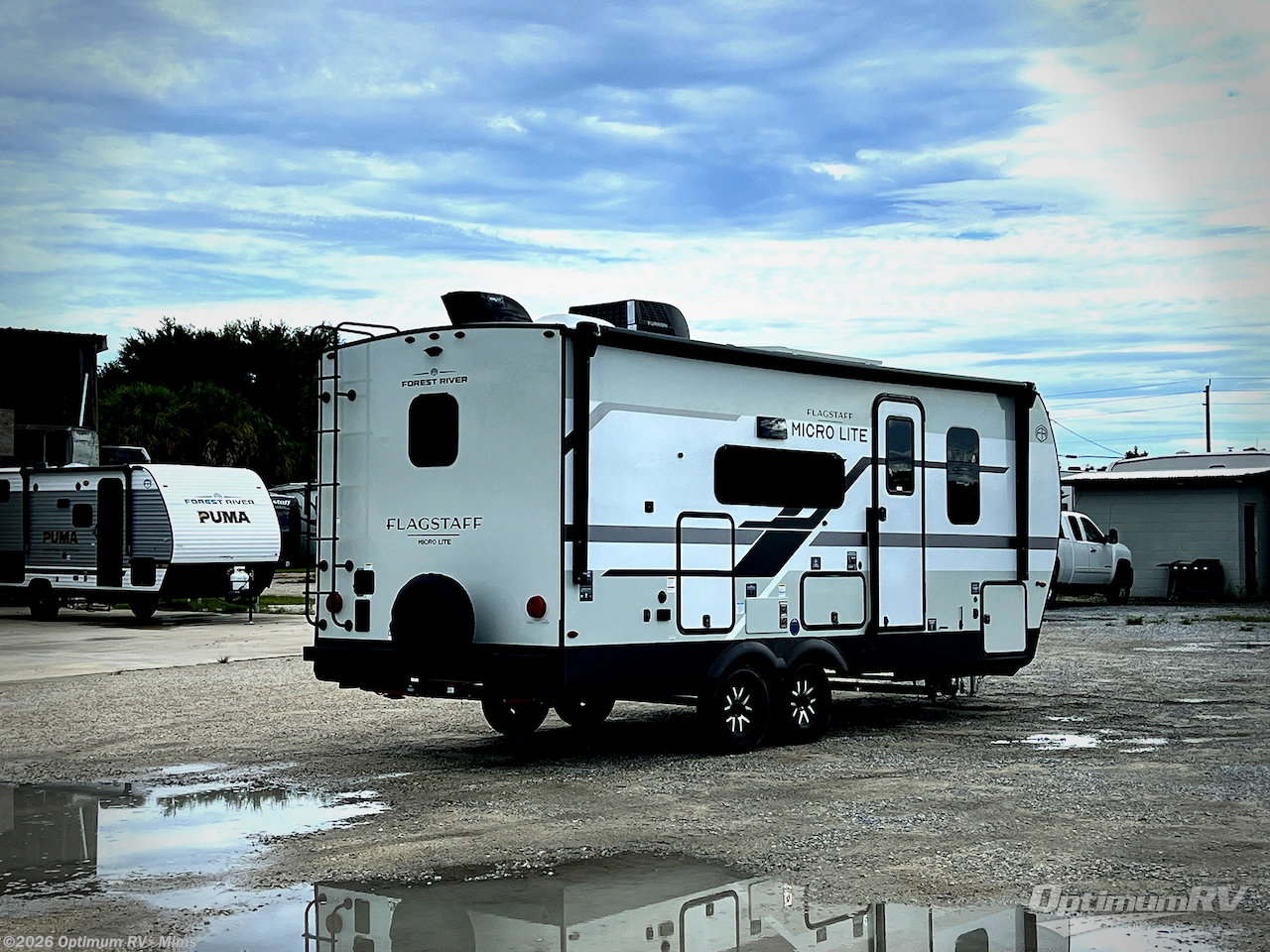 2027 Forest River Flagstaff Micro Lite 22LKS - New Travel Trailer For Sale by Optimum RV - Mims in Mims, Florida features Awning, Slideout