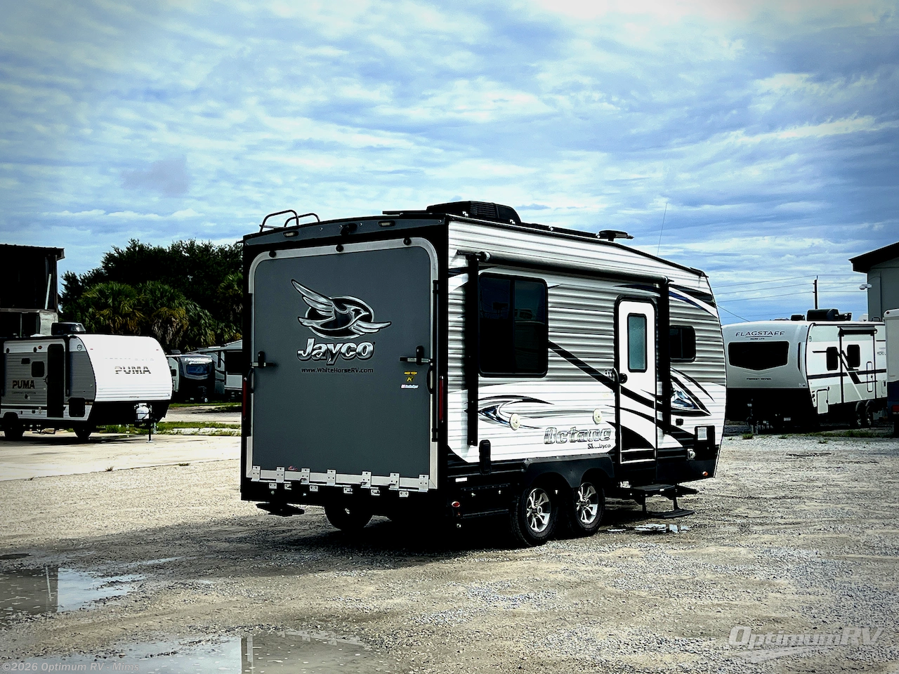 2018 Jayco Octane Super Lite 161 - Used Travel Trailer For Sale by Optimum RV - Mims in Mims, Florida features Awning