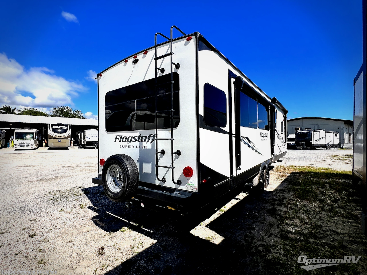 2022 Forest River Flagstaff Super Lite 29RLBS - Used Travel Trailer For Sale by Optimum RV - Mims in Mims, Florida features Slideout, Awning