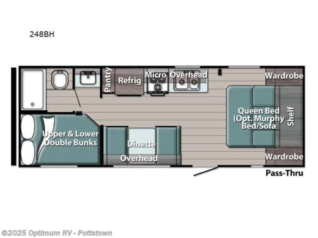 2023 Gulf Stream Ameri-Lite Ultra Lite 248BH - New Travel Trailer For Sale by Optimum RV - Pottstown in Pottstown, Pennsylvania