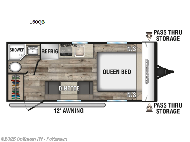 2023 K-Z Sportsmen Classic 160QB - New Travel Trailer For Sale by Optimum RV - Pottstown in Pottstown, Pennsylvania