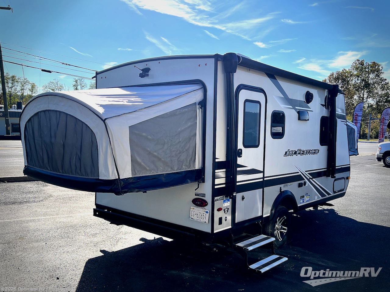 2021 Jayco Jay Feather X17Z - Used Travel Trailer For Sale by Optimum RV - Pottstown in Pottstown, Pennsylvania features Awning