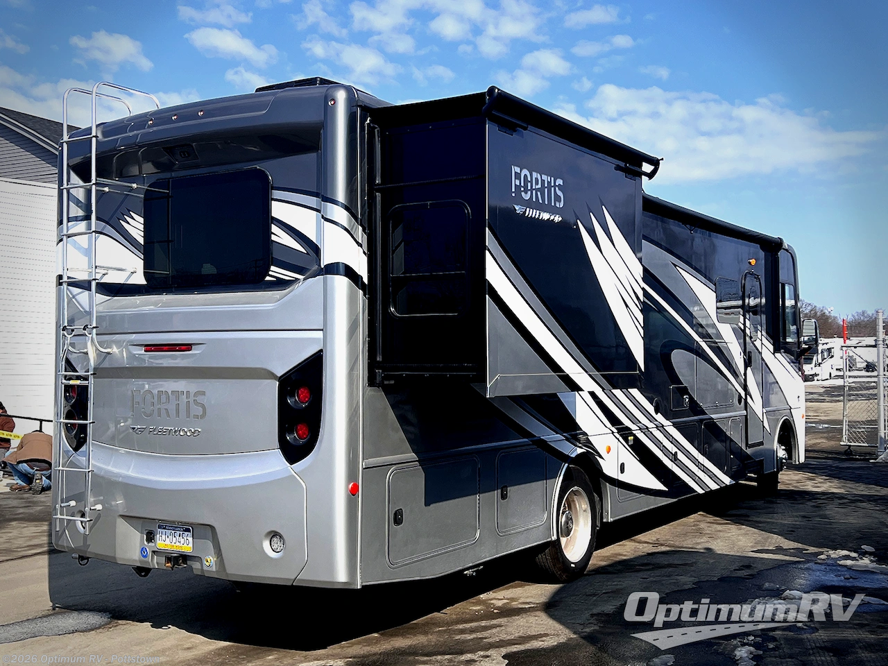 2023 Fleetwood Fortis 34MB - Used Class A For Sale by Optimum RV - Pottstown in Pottstown, Pennsylvania features Awning, Slideout