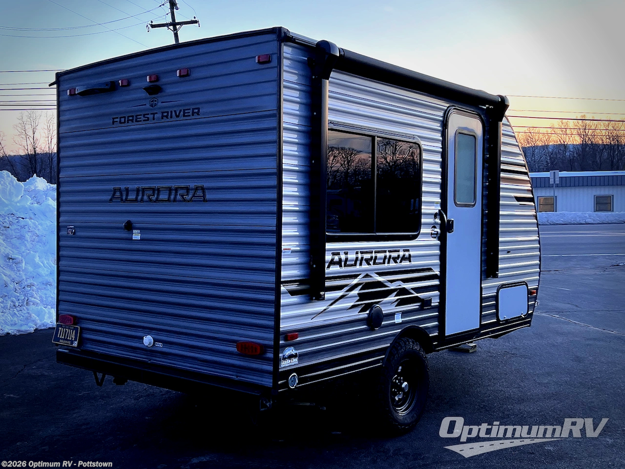 2025 Forest River Aurora Light 13RDX - Used Travel Trailer For Sale by Optimum RV - Pottstown in Pottstown, Pennsylvania features Awning